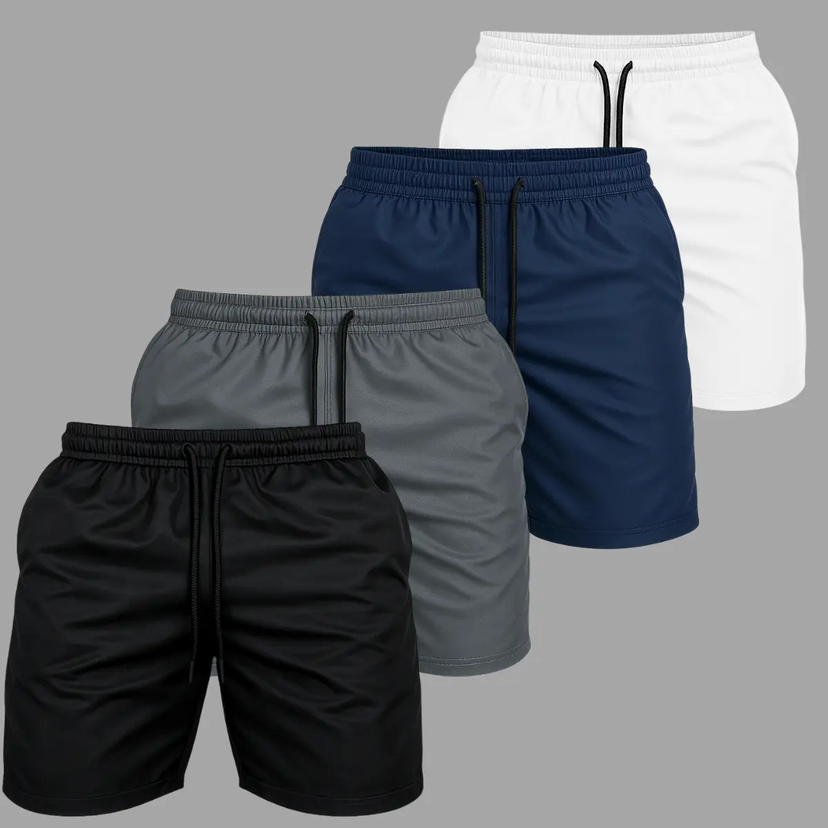 Kit 4 Shorts para o Verão e Academia pelo preço de UM!
